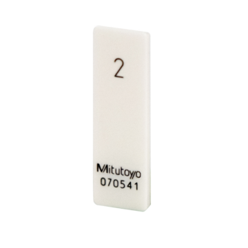 MITUTOYO 613606-031 Gauge Block, Metric, Inspection Cert. ISO, Grade 1, Ceramic, 1,46mm