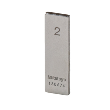 MITUTOYO 611557-016 Gauge Block, Metric, with JCSS Cert. ISO, Grade K, Steel, 0,997mm