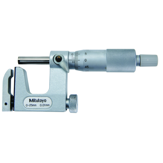 MITUTOYO 117-101 Interchangeable Anvil Micrometer 0-25mm