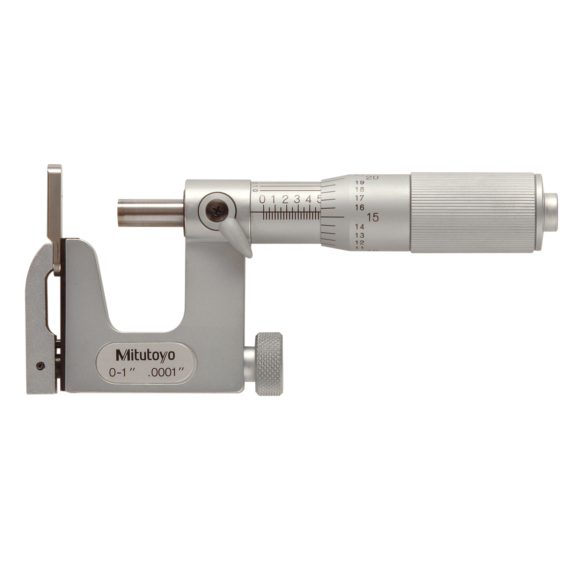 MITUTOYO 117-107 Interchangeable Anvil Micrometer 0-1"