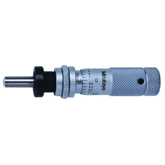 MITUTOYO 148-852 Micrometer Head Zero Adjustable 0-0,5", Clamp Nut, Spi. Lock, Sph. Spi.