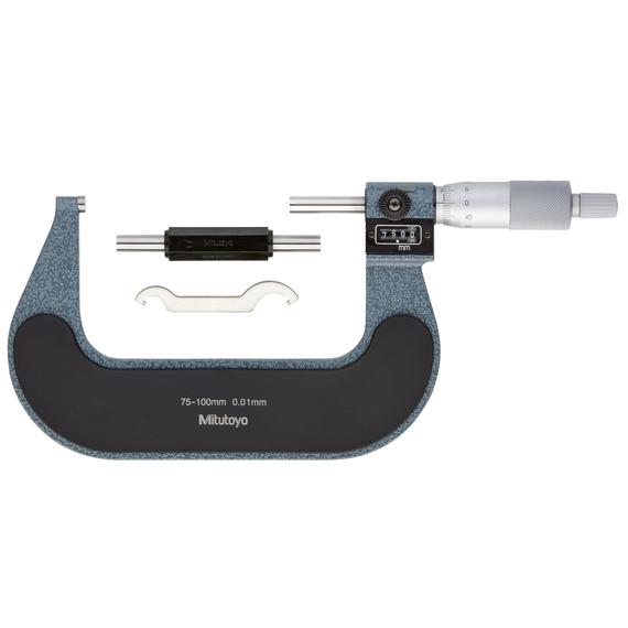 MITUTOYO 193-104 Digit Outside Micrometer 75-100mm