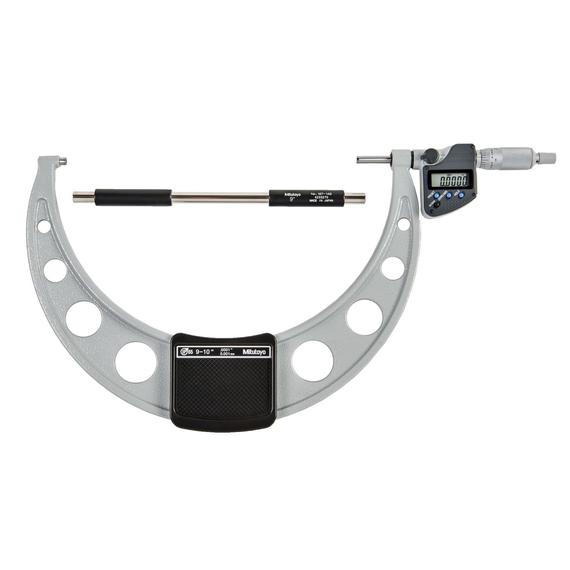 MITUTOYO 293-355-30 Digital Micrometer IP65, Inch/Metric 9-10", with Output