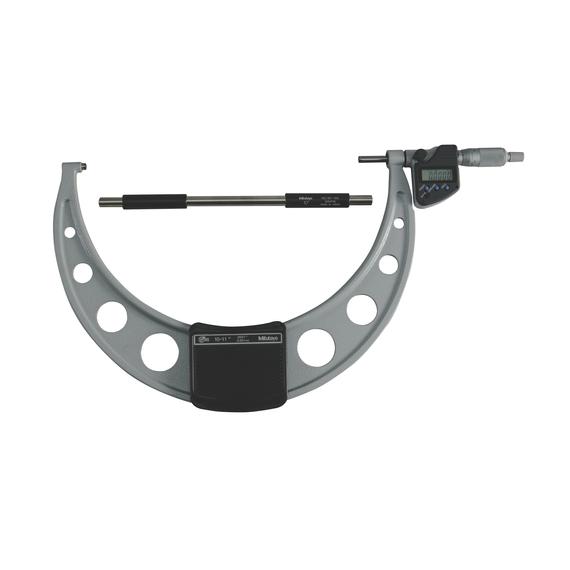 MITUTOYO 293-356-30 Digital Micrometer IP65, Inch/Metric 10-11", with Output