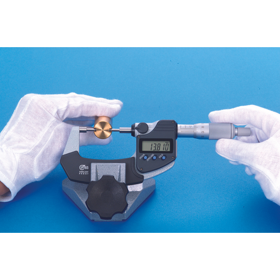 MITUTOYO 331-364-30 Digital Spline Micrometer IP65 Inch/Metric, 3-4", 2mm Measuring Face