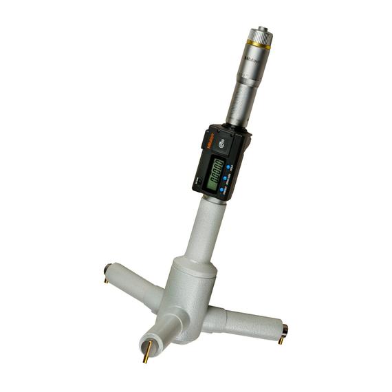 MITUTOYO 468-279 Digital 3-Point Internal Micrometer 9-10", IP65, TIN, Inch/Metric