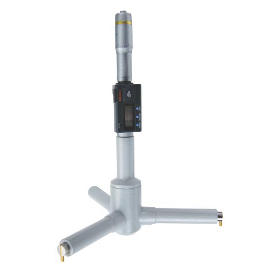MITUTOYO 468-281 Digital 3-Point Internal Micrometer 11-12", IP65, TIN, Inch/Metric