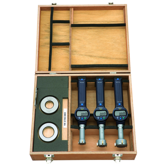 MITUTOYO 568-967 Digital ABS Borematic (Internal) Set Inch/Metric, 1-2", Complete Unit Set