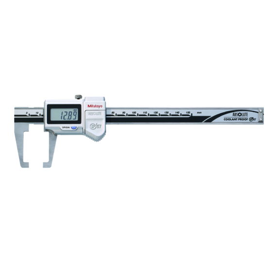 MITUTOYO 573-653-20 Digital ABS Neck Caliper 0-150mm, IP67